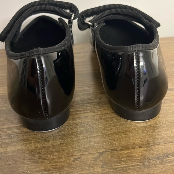 Dance Class Black Kids Tap Dance Shoes, Kids Size 11 - Picture 4 of 8